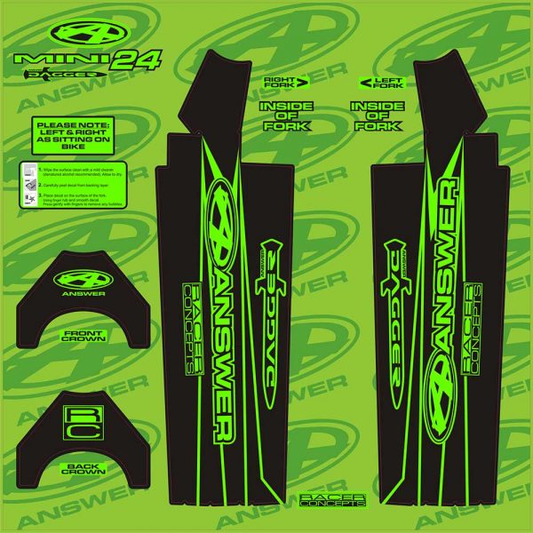 Answer Dagger Fork Wraps BMX Bicycle Racing - Answer BMX