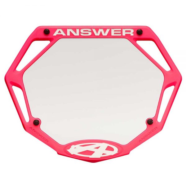 ANSWER BMX Mini 3D Number Plate BMX Bicycle Racing - Answer BMX