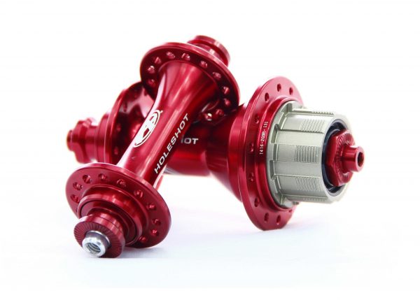 Bombshell Hub Set-28H-Red Bombshell Bikes SL Rims - Expert 28h