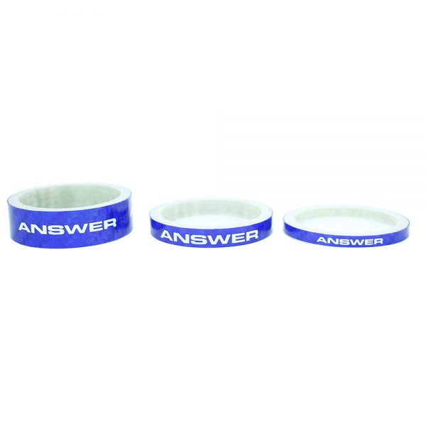 Carbon Spacer 3-Pack BMX Bicycle Racing - Answer BMX