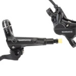 Shimano Deore BL-MT501/BR-MT520 Disc Brake and Lever - Rear, Hydraulic, Post Mount, Black