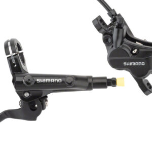 Shimano Deore BL-MT501/BR-MT520 Disc Brake and Lever - Rear, Hydraulic, Post Mount, Black